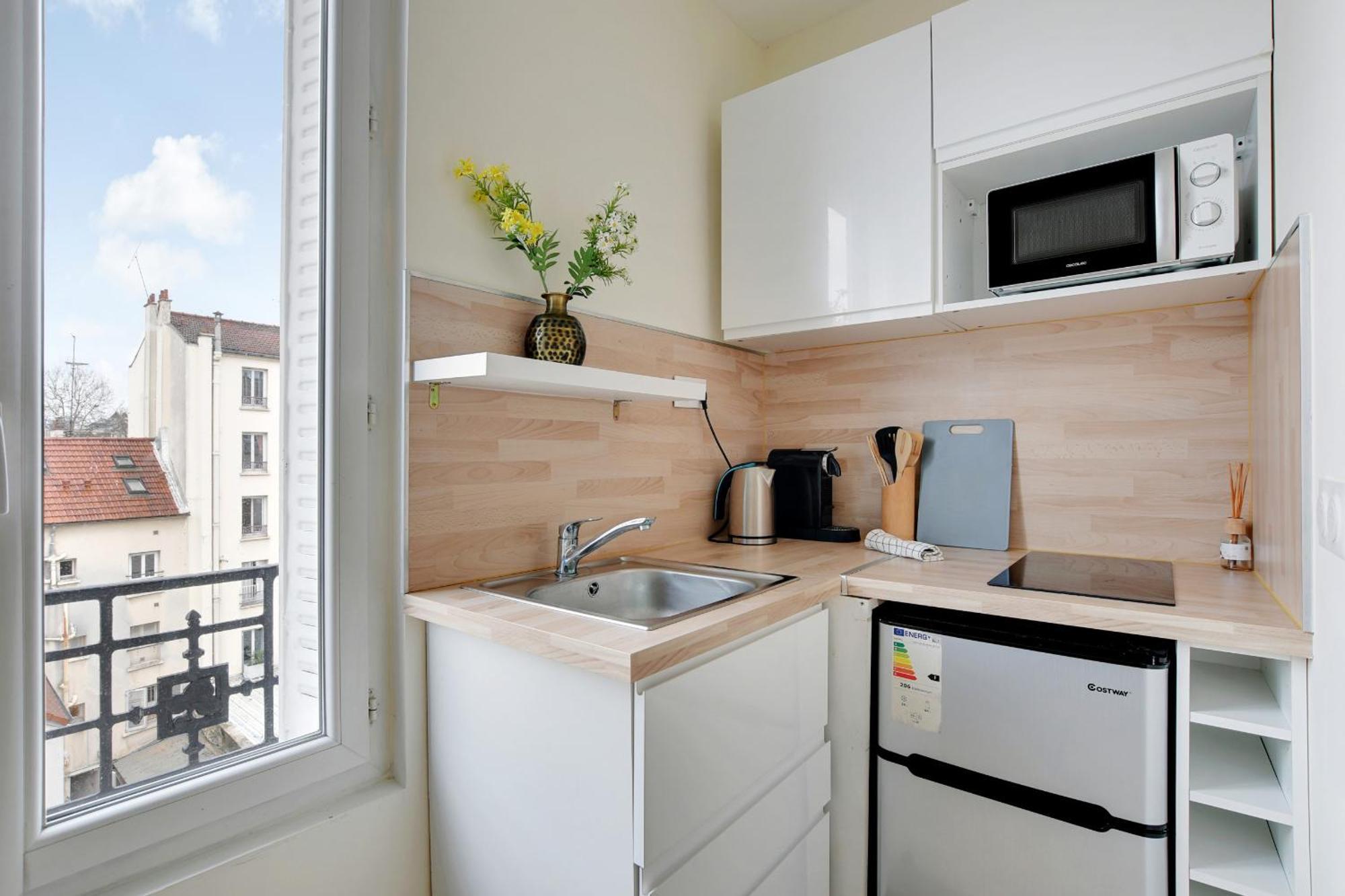 Charmant Studio Aubervilliers Exterior photo